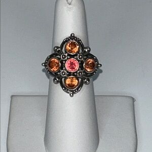 NWOT Nicky Butler Sterling Silver Genuine Gemstone Designer Ring Bohemian Boho